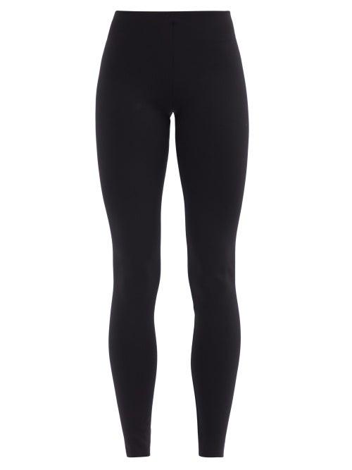 Matchesfashion.com The Row - Woolworth High-rise Scuba Leggings - Womens - Black