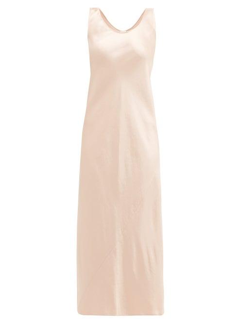 Matchesfashion.com Max Mara Leisure - Talete Dress - Womens - Nude
