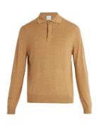 Matchesfashion.com Paul Smith - Fine Knit Wool Polo Shirt - Mens - Beige