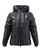 Moncler - Douglac Hooded Quilted Down Coat - Mens - Black