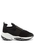 Roger Vivier - Viv Run Buckled Trainers - Womens - Black