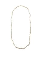 Marie Lichtenberg - Mauli Pearl, 18kt Gold & Cotton Corded Necklace - Mens - Pearl