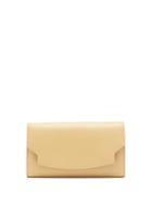 Matchesfashion.com The Row - Lady Leather Wallet - Womens - Light Yellow