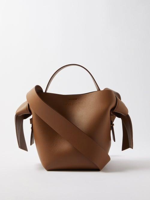 Acne Studios - Musubi Mini Leather Cross-body Bag - Womens - Tan