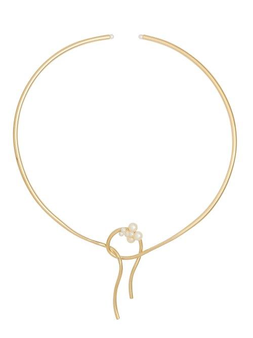 Matchesfashion.com Completedworks - Waiting For The Miracle Gold Vermeil Necklace - Womens - Gold