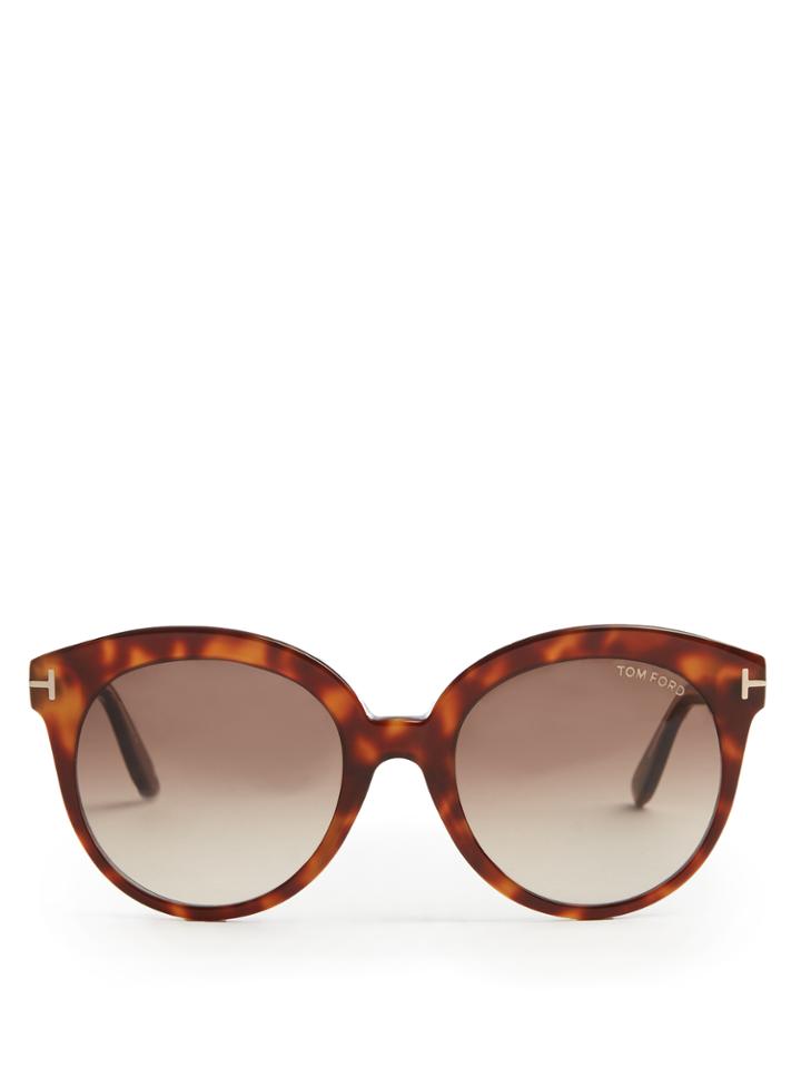 Tom Ford Eyewear Monica Acetate Sunglasses