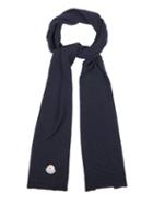 Moncler Ribbed-knit Wool Scarf
