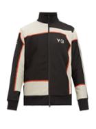 Matchesfashion.com Y-3 - Logo Jacquard Track Jacket - Mens - Black White