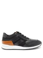 Matchesfashion.com Tod's - Leather, Mesh And Suede Trainers - Mens - Black
