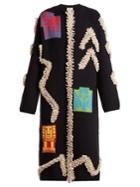 Peter Pilotto Round-neck Textured-knit Cardigan