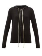 Matchesfashion.com Rick Owens - Boiled-cashmere Hooded Sweatshirt - Womens - Black