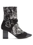 Rue St. Poland Street Embellished Ankle Boots