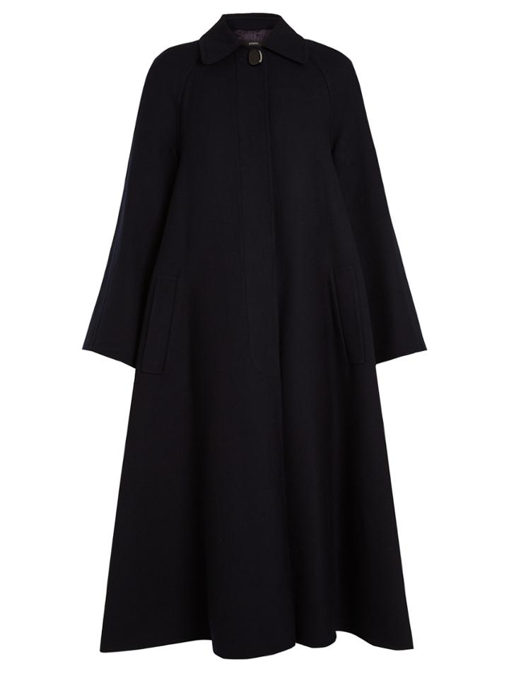 Joseph Mercer Single-breasted Wool Coat