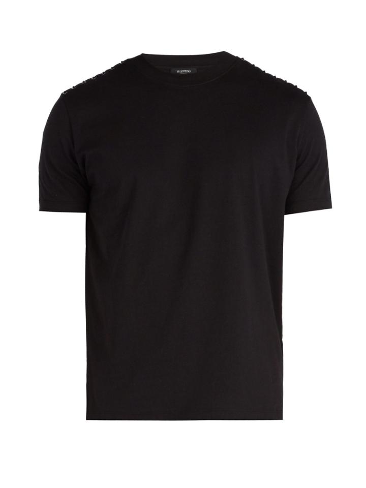 Valentino Rockstud Untitled Cotton T-shirt