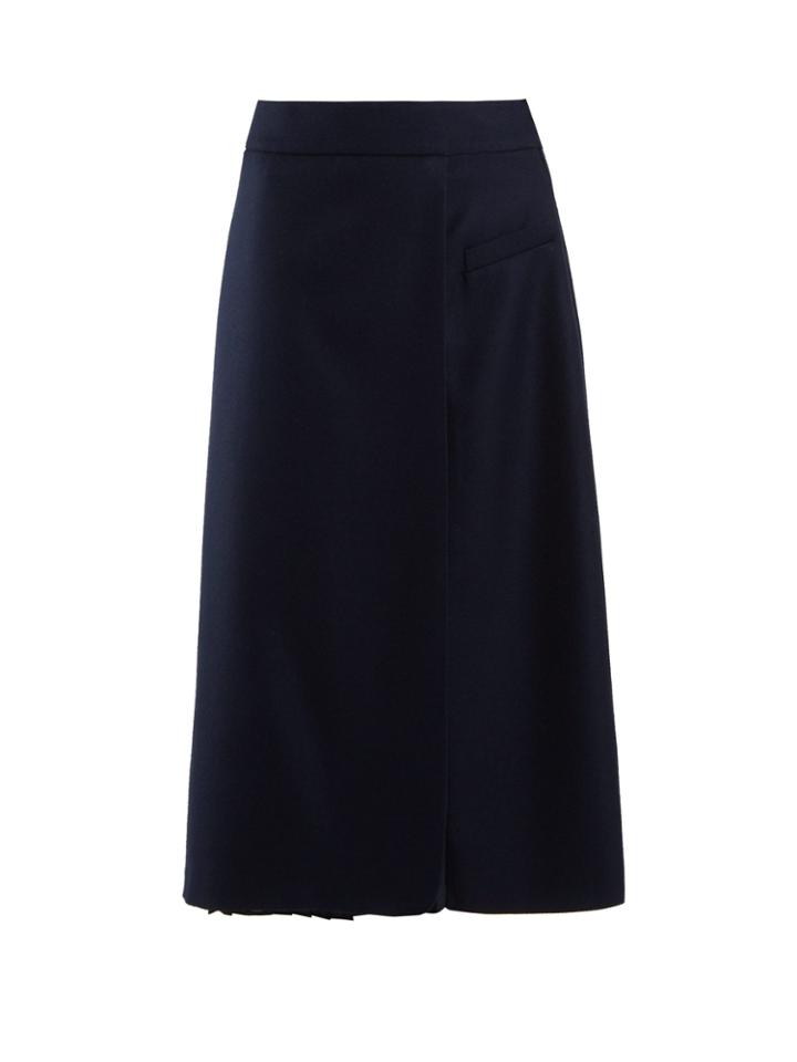 Golden Goose Deluxe Brand Maloja A-line Wool Skirt