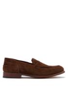Matchesfashion.com Grenson - Maxwell Suede Loafers - Mens - Brown