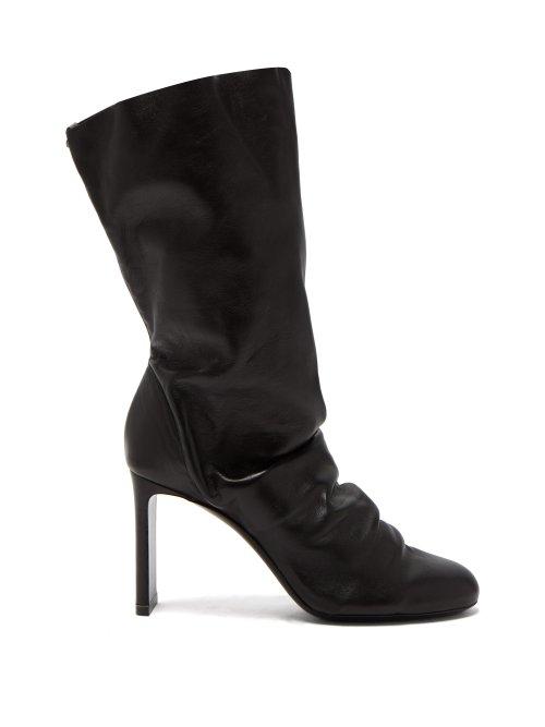 Matchesfashion.com Nicholas Kirkwood - D'arcy Nappa Leather Ankle Boots - Womens - Black