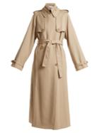 Gabriela Hearst Lorna Double-breasted Wool Trench Coat