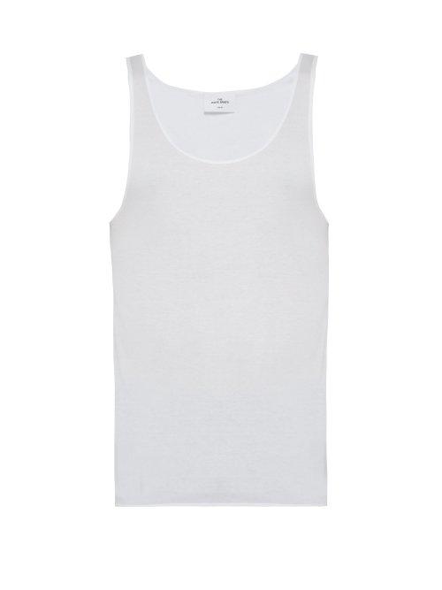 Matchesfashion.com The White Briefs - Rye Organic Cotton Pyjama Vest - Mens - White