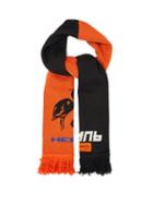 Matchesfashion.com Heron Preston -  Jacquard Two Tone Fringed Scarf - Mens - Multi