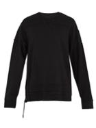 Maison Margiela Raw-seam Cotton-jersey Sweatshirt