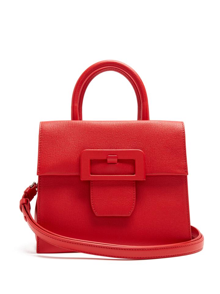 Maison Margiela Large Buckle Leather Bag