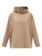 Matchesfashion.com Vaara - Luca Cotton-jersey Hooded T-shirt - Womens - Light Beige