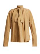 Lemaire Draped Pussy-bow Blouse