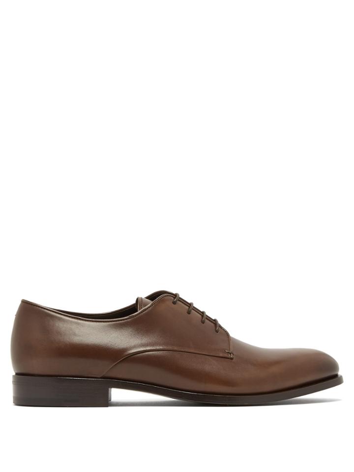 Giorgio Armani Calf-leather Derby Shoes