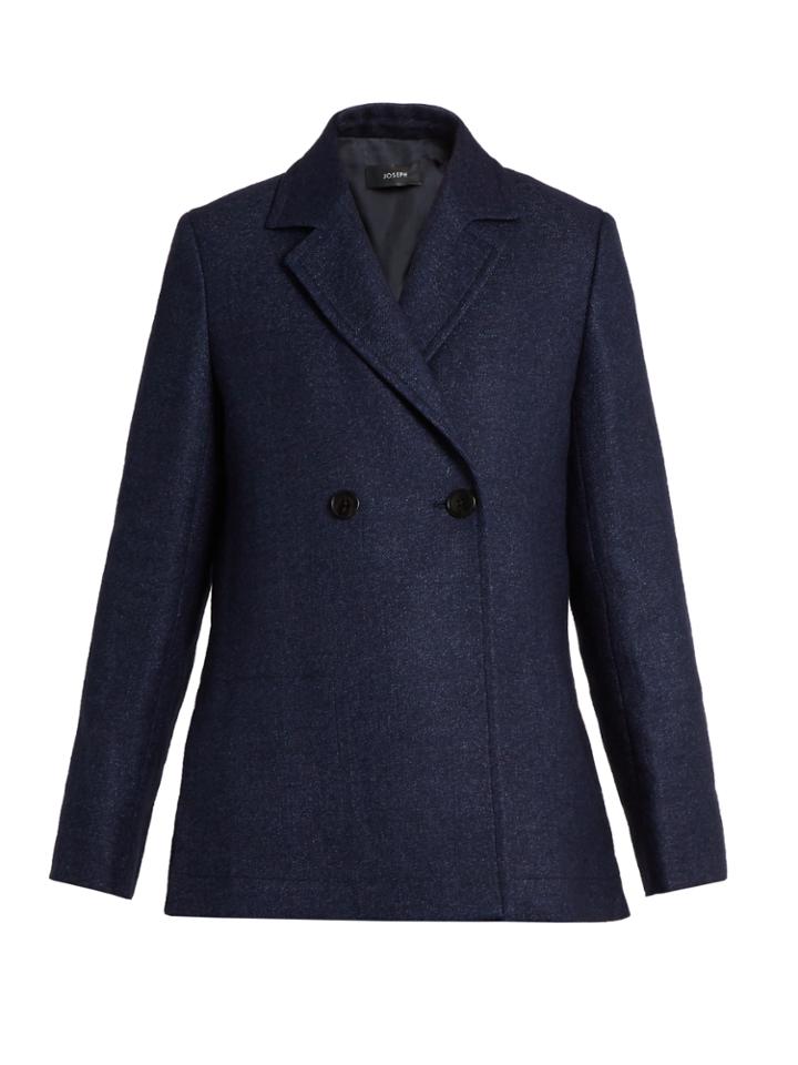 Joseph Brest Wool And Linen-blend Jacket