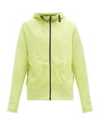 Matchesfashion.com 5 Moncler Craig Green - Zipped Cotton And Ripstop Hooded Sweatshirt - Mens - Yellow