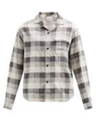 Matchesfashion.com Albam - Miles Buffalo-check Flannel Shirt - Mens - Black Multi