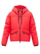 Matchesfashion.com Moncler Grenoble - Allesaz Technical Hooded Down Jacket - Womens - Red