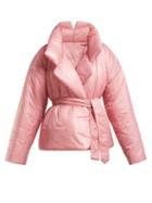 Matchesfashion.com Norma Kamali - Sleeping Bag Short Coat - Womens - Pink