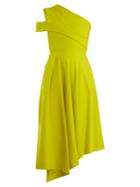 Preen By Thornton Bregazzi Danica One-shoulder A-line Dress