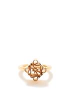 Loewe - Anagram-logo Ring - Womens - Gold