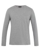 A.p.c. Tyler Long-sleeved Cotton-jersey Top