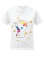 Matchesfashion.com Vetements - Heartbreaker Unicorn-print Cotton-jersey T-shirt - Womens - White