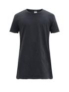 Matchesfashion.com Ksubi - Seeing Lines Cotton-jersey T-shirt - Mens - Black