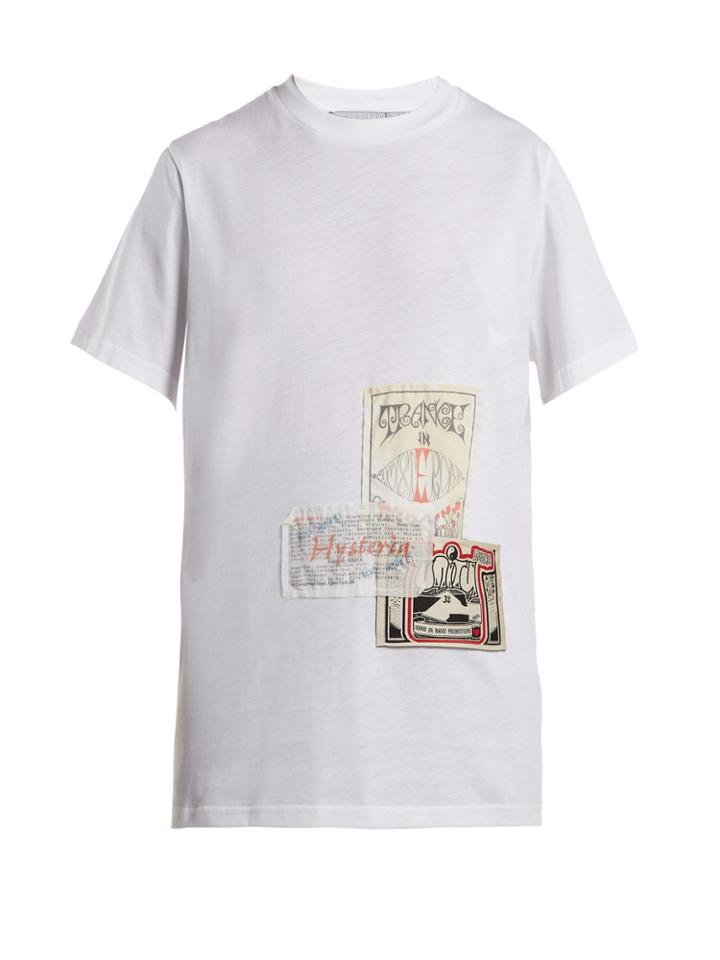 Martine Rose Patch Cotton T-shirt