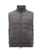Iris Von Arnim - Nanook Quilted Cashmere Gilet - Mens - Grey