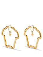 Ladies Jewellery Versace - Medusa Curve Hoop Earrings - Womens - Gold
