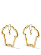 Ladies Jewellery Versace - Medusa Curve Hoop Earrings - Womens - Gold