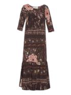 By Walid Zeta Silk Dress
