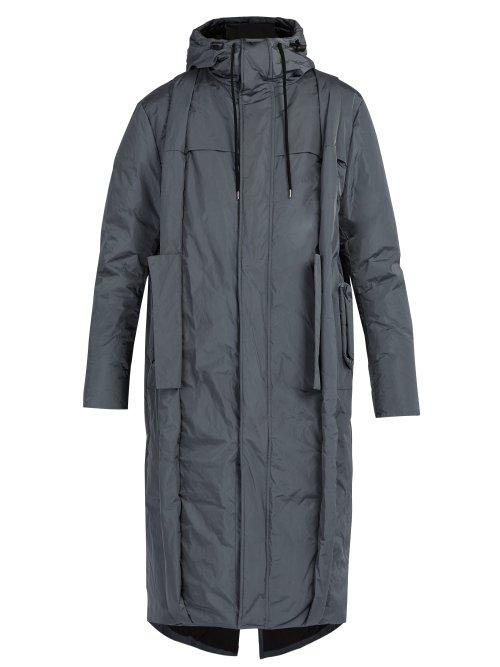 Matchesfashion.com Craig Green - Padded Down Filled Coat - Mens - Grey