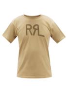 Rrl - Logo-print Cotton-jersey T-shirt - Mens - Khaki