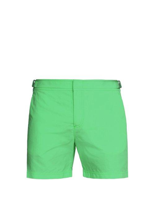Matchesfashion.com Orlebar Brown - Setter Swim Shorts - Mens - Green