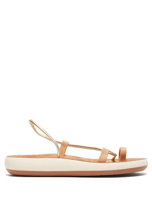 Matchesfashion.com Ancient Greek Sandals - Aristi Leather Sandals - Womens - Tan