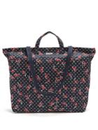 Miu Miu Cherry-print Denim Tote Bag