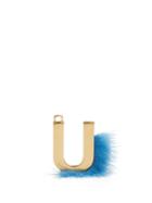 Fendi Abclick Letter 'u' Key Charm